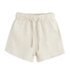 Cool Club, Set pentru baieti cu in, Camasa cu maneca scurta, Pantaloni scurti, bej