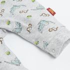 Cool Club, Set pentru baieti, pijama tip salopeta, baveta, gri-bordo, imprimeu Harry Potter