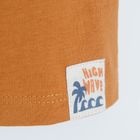 Cool Club, Set pentru baieti, Tricou, Pantaloni scurti, maro-albastru