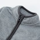 Cool Club, Set pentru baieti, vesta cu gluga, bluza polar cu fermoar, gri-maro