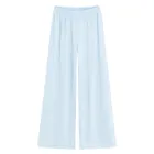 Cool Club, Set pentru fete, Bluza cu maneca scurta, Pantaloni din textil, wide, albastru