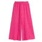 Cool Club, Set pentru fete, Bluza fara maneci, Pantaloni din textil, wide, roz