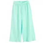 Cool Club, Set pentru fete, Bluza fara maneci, Pantaloni din textil, wide, turcoaz