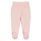 Cool Club, Set pentru fete, body cu maneca lunga, pantaloni, ecru, imprimeu Dumbo