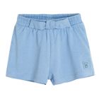 Cool Club, Set pentru fete, Body cu maneca scurta, Pantaloni scurti, alb-albastru