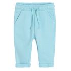 Cool Club, Set pentru fete, Body cu maneca scurta, Pantaloni trening, ecru-menta verde