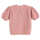 Cool Club, Set pentru fete, din tricot, Bluza cu maneca lunga, Pantaloni, roz