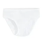 Cool Club, Set pentru fete, Maiou, Chilotei, din tricot striat, alb