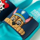 Cool Club, Slapi pentru baieti, albastru, imprimeu Paw Patrol