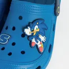 Cool Club, Slapi pentru baieti, albastru, imprimeu Sonic the Hedgehog