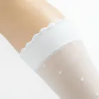 Cool Club, Sosete peste genunchi pentru fete, alb, 20 DEN, set, 2 buc.