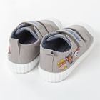 Cool Club, Tenisi pentru baieti, gri-albastru, in dungi, imprimeu Paw Patrol