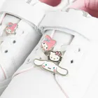 Cool Club, Tenisi pentru fete, alb, imprimeu Hello Kitty and Friends