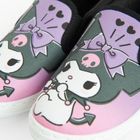 Cool Club, Tenisi tip slip on pentru fete, negru, imprimeu Kuromi