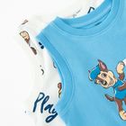 Cool Club, Tricou fara maneci pentru baieti, mix, imprimeu Paw Patrol, set, 2 buc.