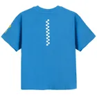 Cool Club, Tricou pentru baieti, albastru, imprimeu Sonic the Hedgehog