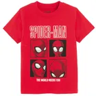 Cool Club, Tricou pentru baieti, mix, set, 3 buc., imprimeu Spider-Man