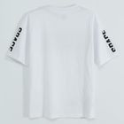 Cool Club, Tricou pentru baieti, oversize, alb, imprimeu NASA