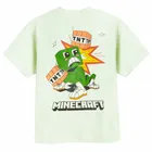 Cool Club, Tricou pentru baieti, verde, imprimeu Minecraft