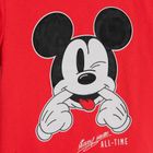 Cool Club, Tricou pentru copii, rosu, imprimeu Mickey Mouse
