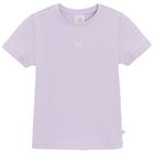 Cool Club, Tricou pentru fete, din tricot striat, mix, set, 2 buc.