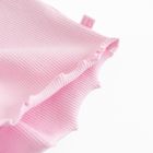 Cool Club, Tricou pentru fete, din tricot striat, roz