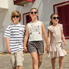 Cool Club, Tricou pentru fete fara maneci, alb