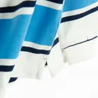 Cool Club, Tricou polo cu maneca lunga pentru baieti, albastru-alb