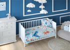 Detexpol, Ocean, set lenjerie de pat single, din bumbac, 90-120 cm