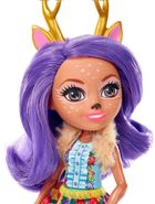 Enchantimals, Danessa Deer si figurina, papusa cu accesorii