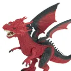 Fire Dragon, Dragon, figurina interactiva cu telecomanda si aburi, rosu