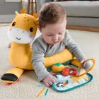 Fisher-Price, Girafa 3 in 1, pernuta pentru burtica, jucarie senzoriala