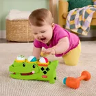 Fisher-Price, Sit & Tap Rolligator, jucarie stimulativa cu bile