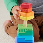 Fisher-Price, Stacking Shape Sorter, jucarie din lemn pentru bebelusi