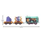 Fisher-Price, Thomas & Friends, Color Reveal, locomotiva si vagoane, 1 buc.