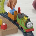 Fisher-Price, Thomas & Friends, Percy, set de joaca cu locomotiva motorizata