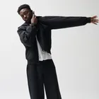Geaca de tranzitie oversize cu gluga NOWEAR