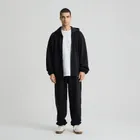 Hanorac oversize cu fermoar NOWEAR