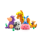 Hey Clay, Animale, plastilina, set creativ