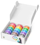 Hey Clay, Mega Dinos, set creativ, 18 cutii de plastilina