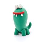 Hey Clay, Monsters, set creativ, 18 cutii de plastilina