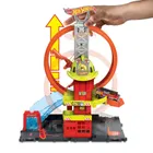 Hot Wheels City, Fire Station - Superloop, set de joaca