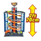 Hot Wheels, Mega Garage + set de 5 masini gratuit, set promotional