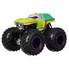 Hot Wheels, Monster Trucks, Michelangelo vs Donatello, set de 2 masini, scara 1:64