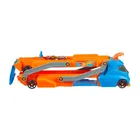 Hot Wheels, Speed Track Transporter pentru 9 masini, scara 1:64
