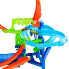 Hot Wheels, The Hot Ones, Mid Air Crash, set de joaca cu 1 masina