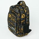 Kayokki, rucsac pentru scoala cu 1 compartiment, negru