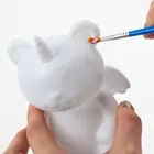 Kidea, Panda, Diamond figurina, set creativ