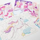 Kidea, Unicorn, autocolant cu numere
