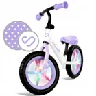 Kidwell, Rebel LED, bicicleta fara pedale, alb-violet